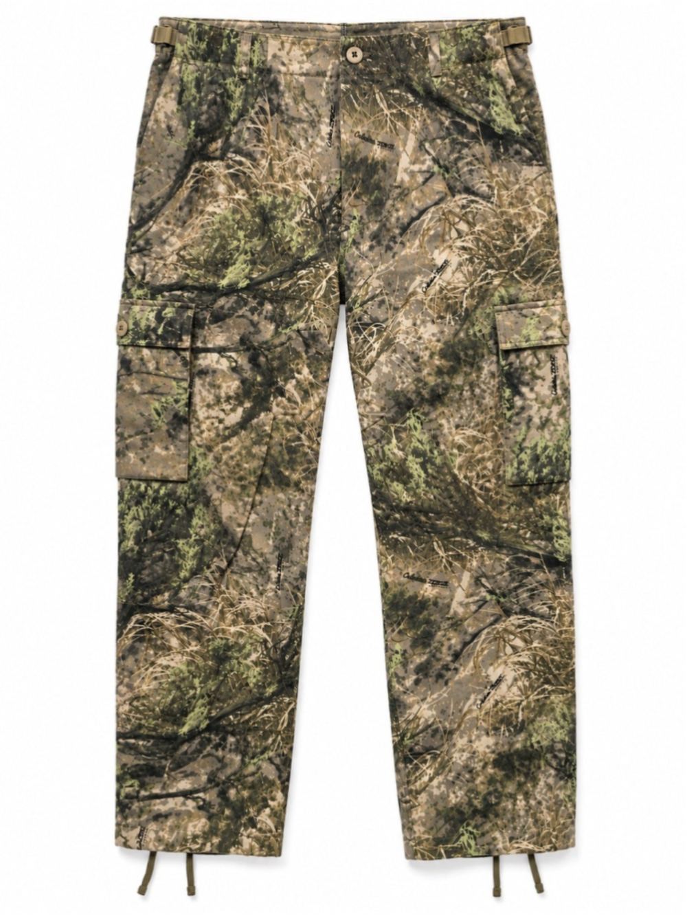 Cabelas Mens 42 Reg Cargo Hunting Pants Adjust Waist Zonz Western Camo Hunting